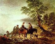 Thomas Gainsborough Ritt zum Markt Germany oil painting artist